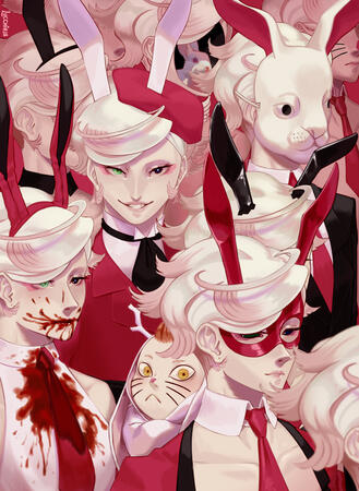 Magenta Rabbits Magenta Rabbits